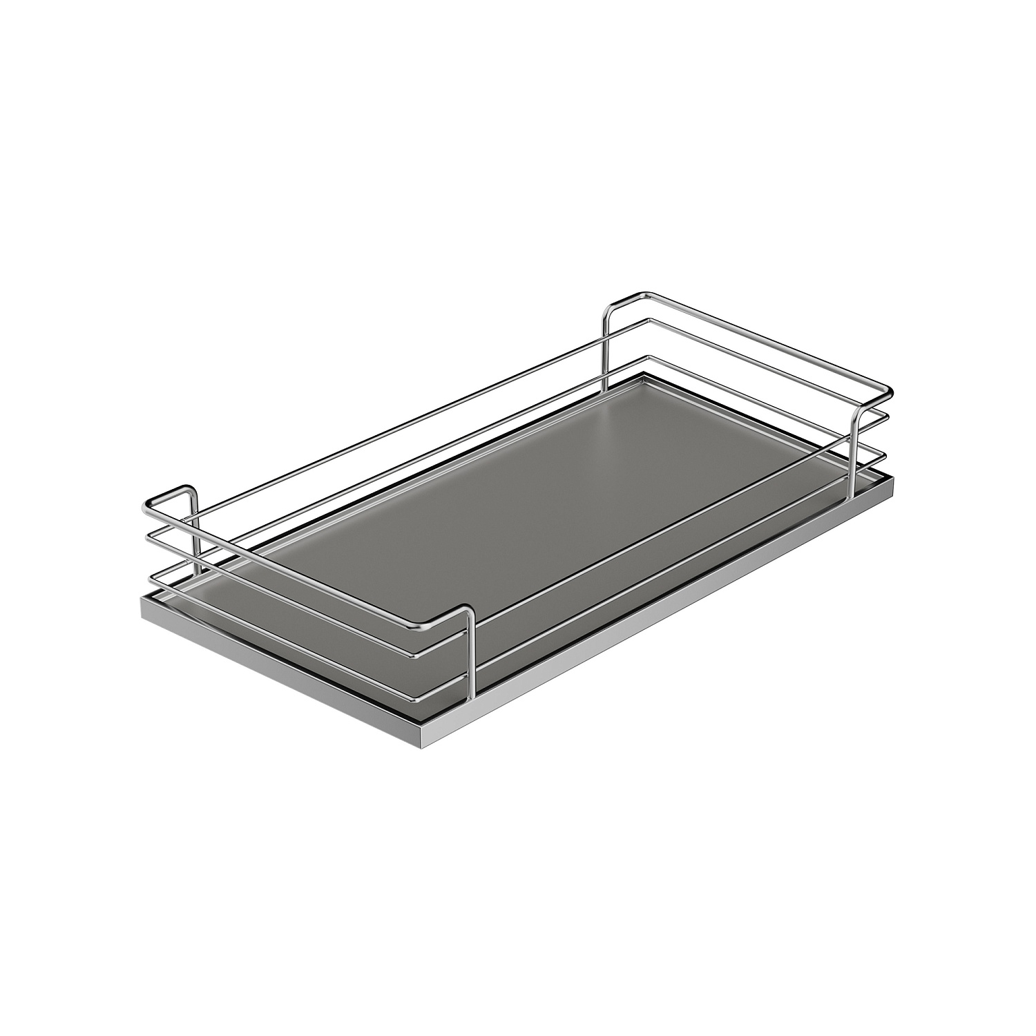 Полка внутренняя Тандем II 600 мм Арена КЛАССИК ХРОМ Kessebohmer | официальный магазин